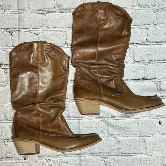 Steve Madden Shoes - Steve Madden Western Cowgirl Boots 8.5